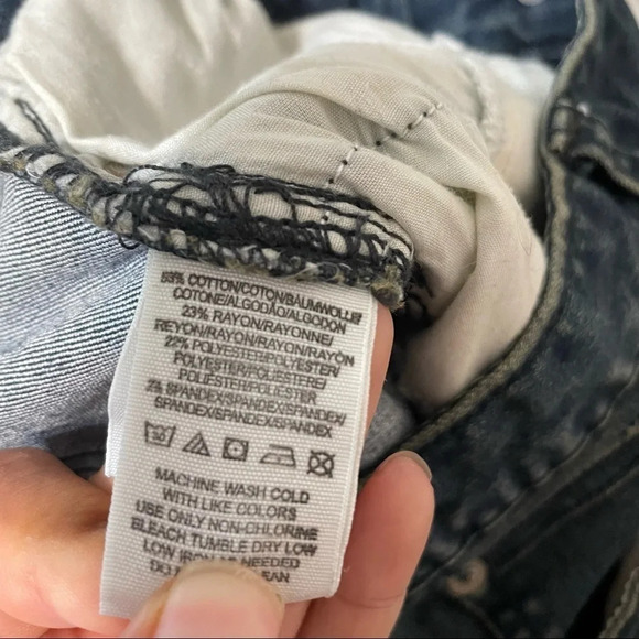 Free People Distressed Knee Skinny Jeans​​​ - Picture 5 of 6